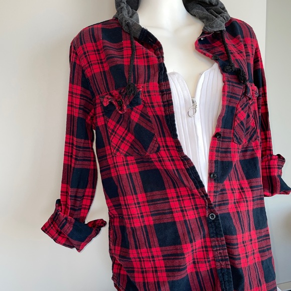 BlueNotes Boyfriend Fit Plaid - Picture 3 of 5